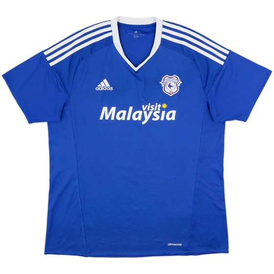 2016-17 Cardiff Home Shirt - 9/10 - (L)