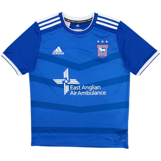 2019-20 Ipswich Home Shirt - 10/10 - (L.Boys)