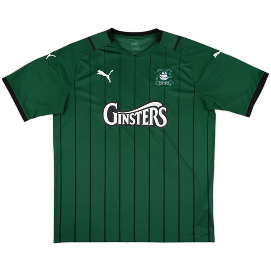 2021-22 Plymouth Argyle Home Shirt - 10/10 - (XL)