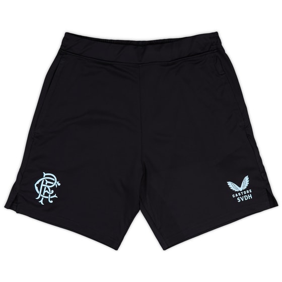 2024-25 Rangers Staff Issue Training Shorts # - 9/10 - (L)