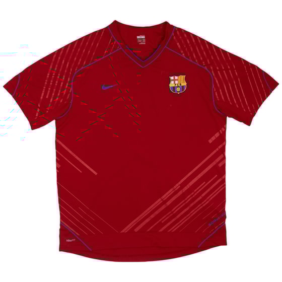 2007-08 Barcelona Nike Training Shirt - 7/10 - (XL)