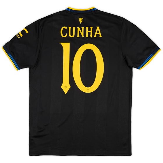 2025-26 Manchester United Authentic Third Shirt Cunha #10