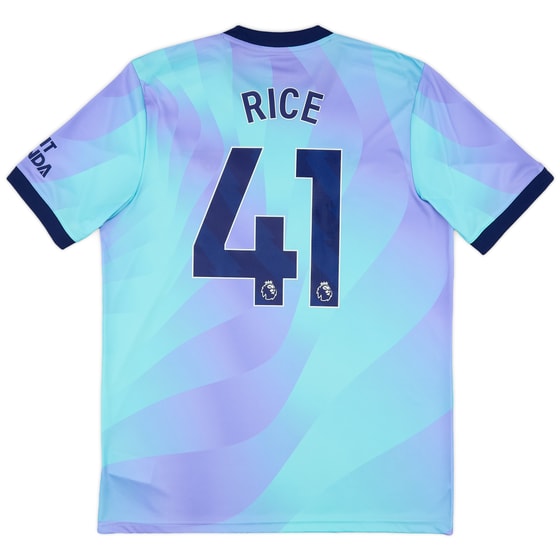 2024-25 Arsenal Third Shirt Rice #41