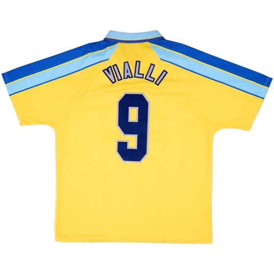 1996-97 Chelsea Away Shirt Vialli #9 - 8/10 - (XL)
