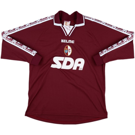 1999-00 Torino Match Issue Home L/S Shirt #15