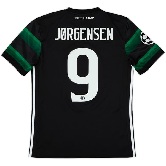 2017-18 Feyenoord Away Shirt Jorgensen #9 - 7/10 - (S)