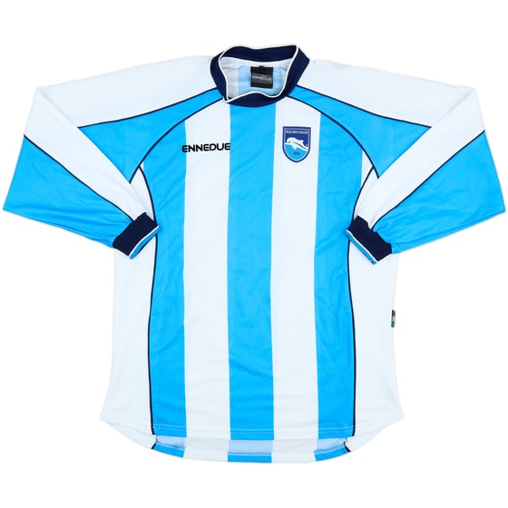 2003-04 Pescara Match Issue Home L/S Shirt #3