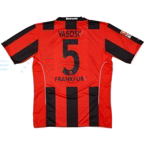 2010-12 Eintracht Frankfurt Home Shirt Vasoski #5 - 3/10 - (M)