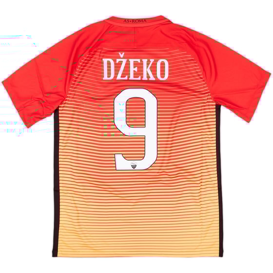 2016-17 Roma Third Shirt Dzeko #9 (M)