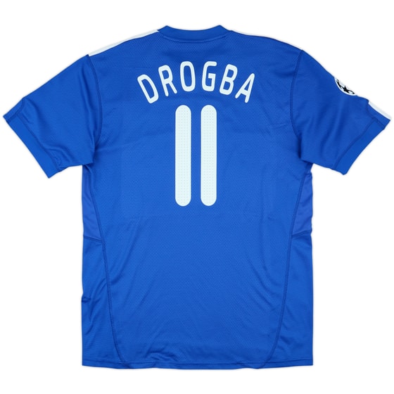 2009-10 Chelsea Home Shirt Drogba #11 - 5/10 - (XL)