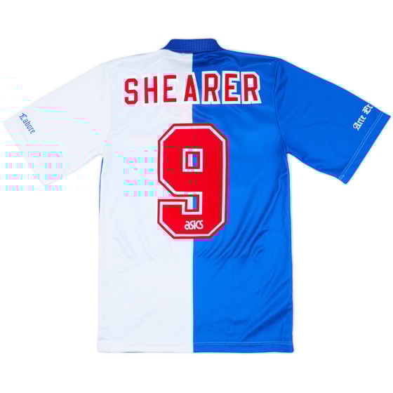 1994-95 Blackburn 'Champions' Home Shirt Shearer #9 - 6/10 - (S)
