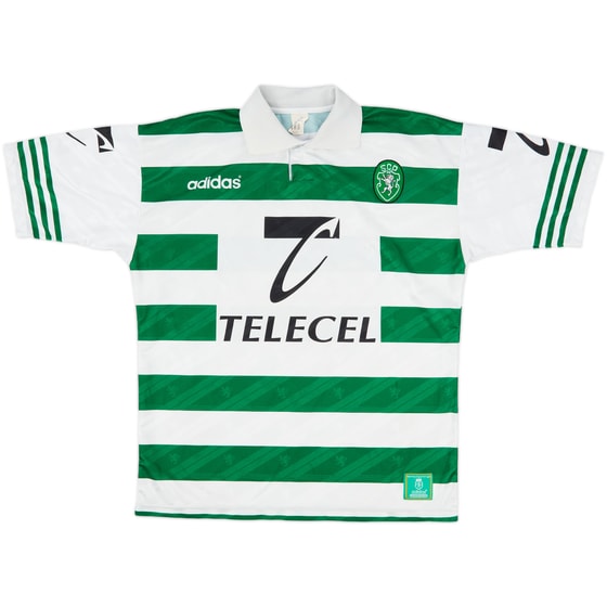 1996-98 Sporting Lisbon Home Shirt - 8/10 - (S)