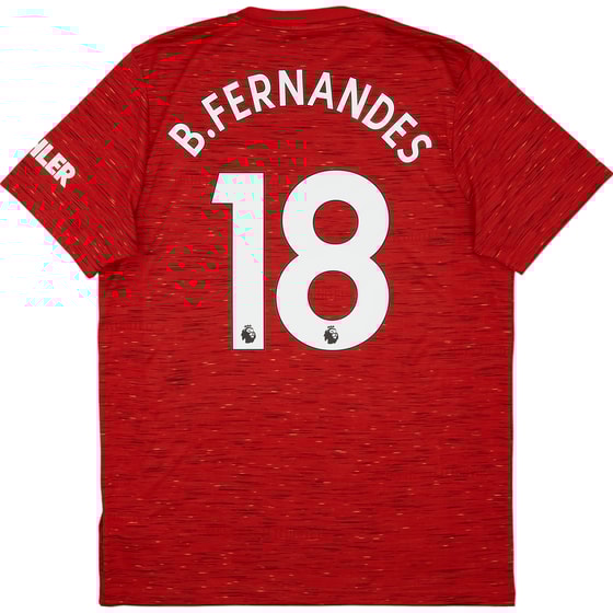 2020-21 Manchester United Home Shirt B.Fernandes #18