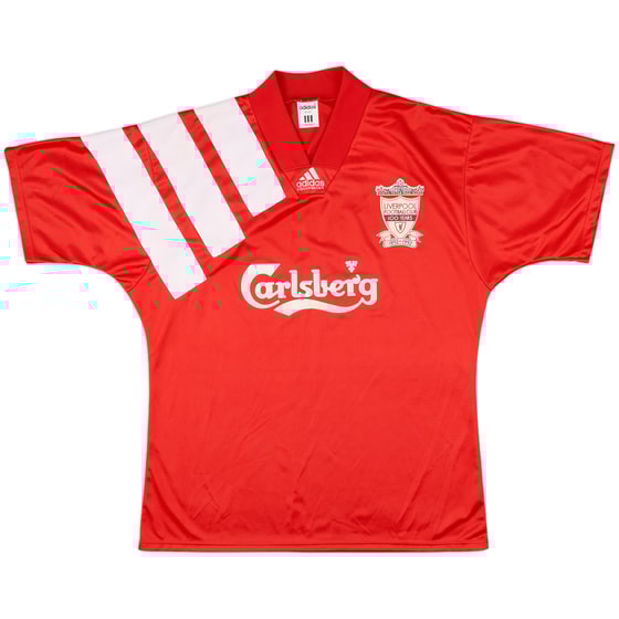 1992-93 Liverpool Centenary Home Shirt - 8/10 - (L)