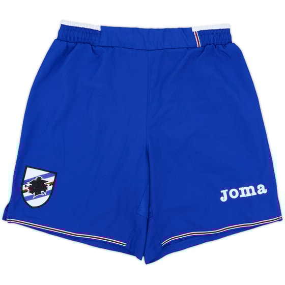 2016-17 Sampdoria Home Shorts - 8/10 - (L.Boys)