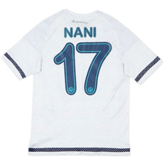 2015-16 Fenerbahce Away Shirt Nani #17 - 7/10 - (XL.Boys)
