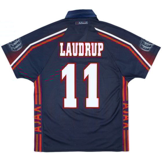 1997-98 Ajax Away Shirt Laudrup #11 - 9/10 - (M)