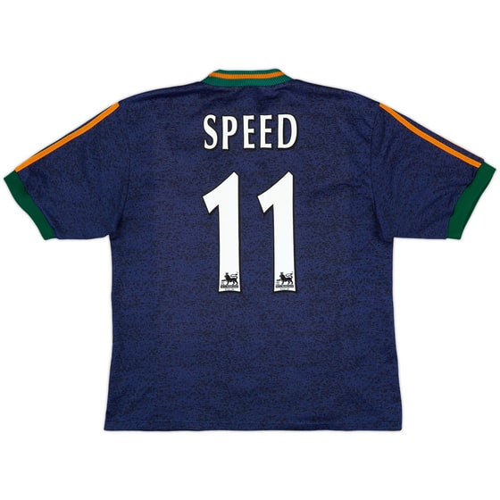 1997-98 Newcastle Away Shirt Speed #11 - 7/10 - (L)