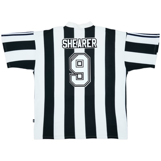1995-97 Newcastle Home Shirt Shearer #9 - 7/10 - (XXL)