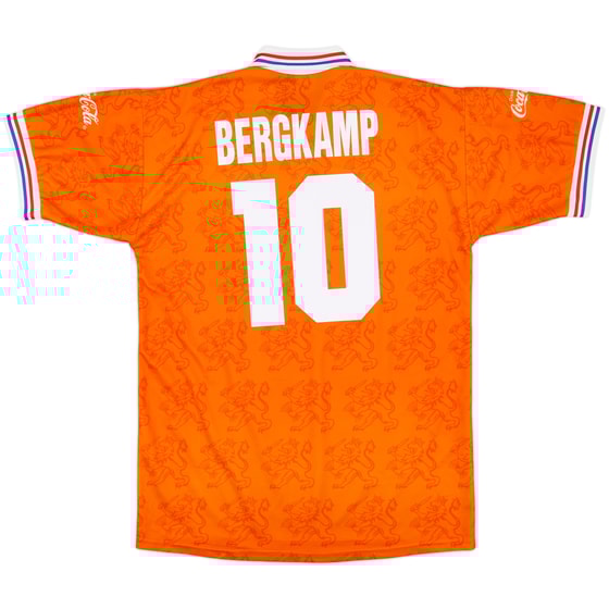 1994 Netherlands Home Shirt Bergkamp #10 - 9/10 - (L)