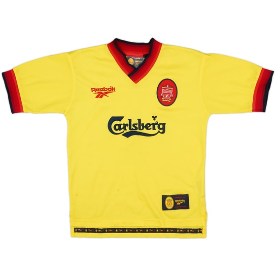 1997-99 Liverpool Away Shirt - 7/10 - (XL.Boys)