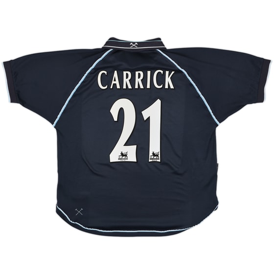 1999-01 West Ham Third Shirt Carrick #21 - 8/10 - (XXL)