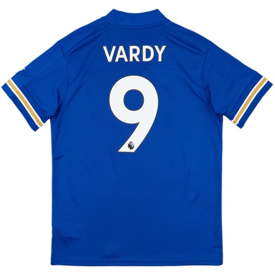 2020-21 Leicester Home Shirt Vardy #9 - 9/10 - (M)
