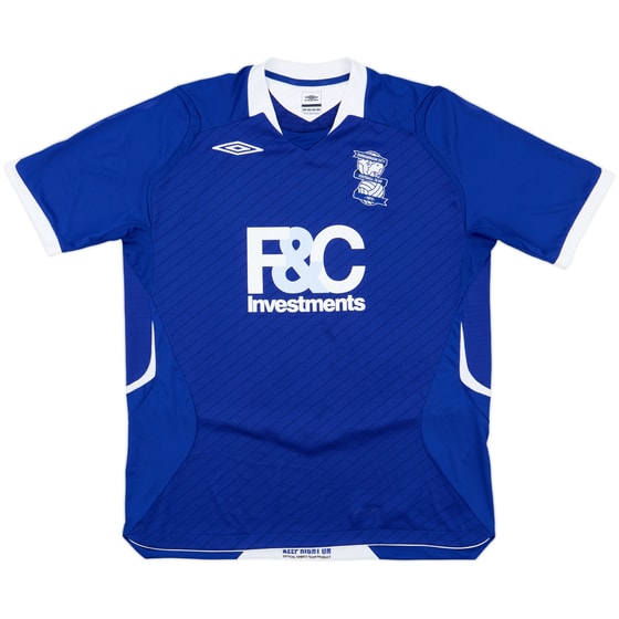 2008-09 Birmingham Home Shirt - 9/10 - (L)