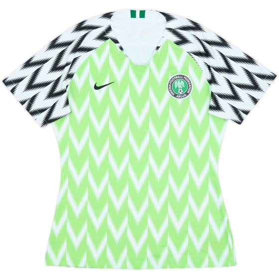 2018-19 Nigeria Home Shirt - 9/10 - (Women's S)