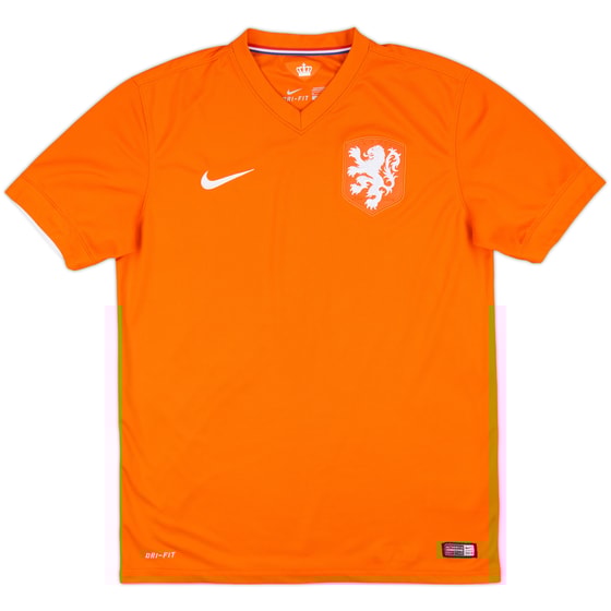 2014-15 Netherlands Home Shirt - 9/10 - (M)