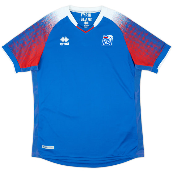 2018-19 Iceland Home Shirt - 10/10 - (XXL)