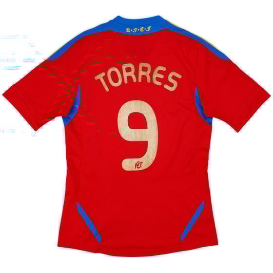 2010-11 Spain Home Shirt Torres #9 - 5/10 - (S)
