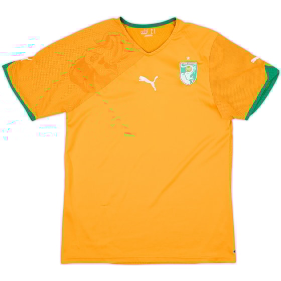 2010-11 Ivory Coast Home Shirt - 8/10 - (M)