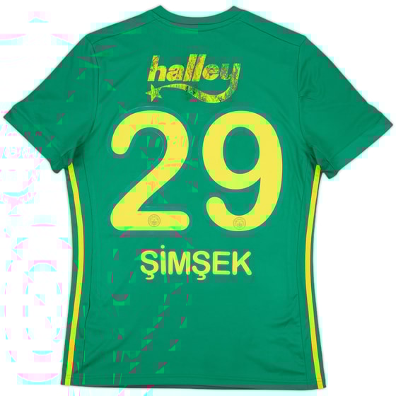 2017-18 Fenerbahce Third Shirt Simsek #29 - 5/10 - (M)
