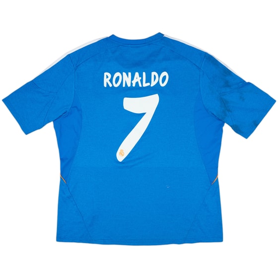 2013-14 Real Madrid Away Shirt Ronaldo #7 - 8/10 - (XL)