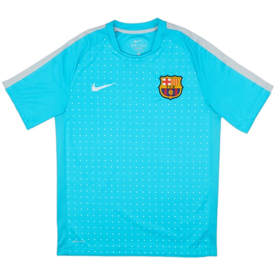 2011-12 Barcelona Nike Training Shirt - 9/10 - (M)