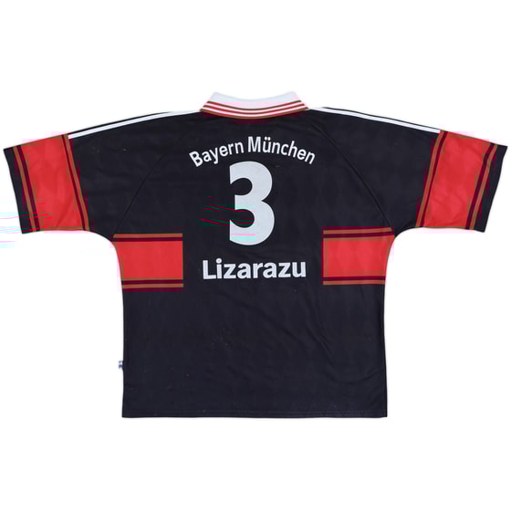 1997-99 Bayern Munich Home Shirt Lizarazu #3 - 8/10 - (XXL)