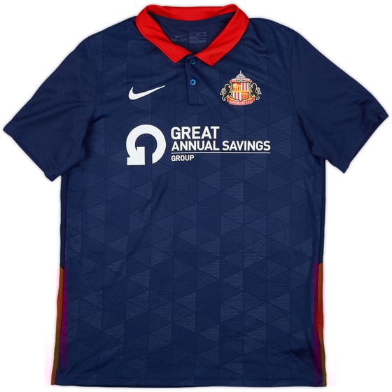 2020-21 Sunderland Away Shirt - 9/10 - (XL.Boys)