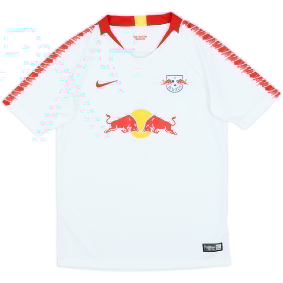 2018-19 RB Leipzig Home Shirt - 9/10 - (L.Boys)