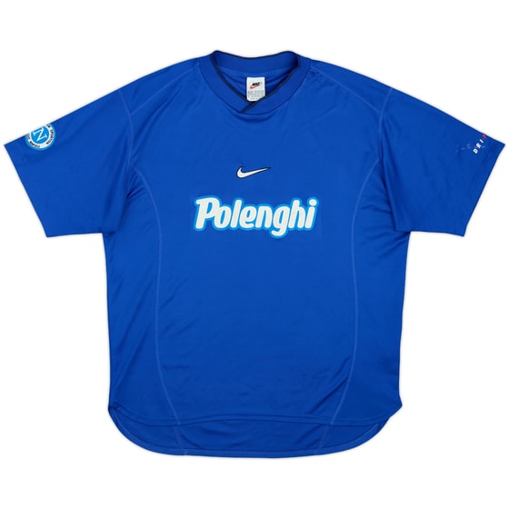 1997-98 Napoli Nike Player Issue Training Shirt - 7/10 - (L)