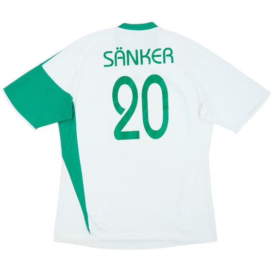 2009-10 Wolfsburg Home Shirt Sanker #20 - 6/10 - (L)