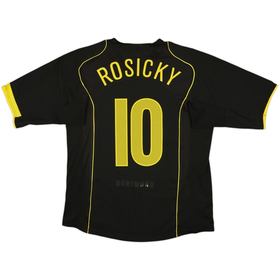2004-05 Borussia Dortmund Away Shirt Rosicky #10 - 6/10 - (L)