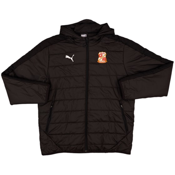 2018-19 Swindon Puma Padded Bench Coat - 8/10 - (L)
