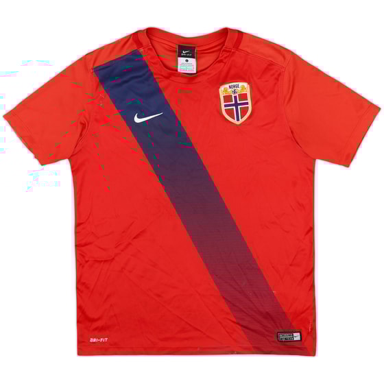 2015-16 Norway Home Shirt - 7/10 - (L.Boys)