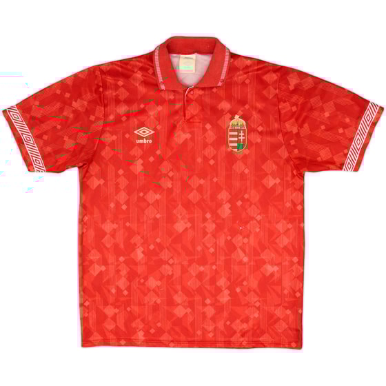 1990-93 Hungary Home Shirt - 4/10 - (L)