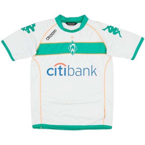 2008-09 Werder Bremen Home Shirt - 5/10 - (XL.Boys)