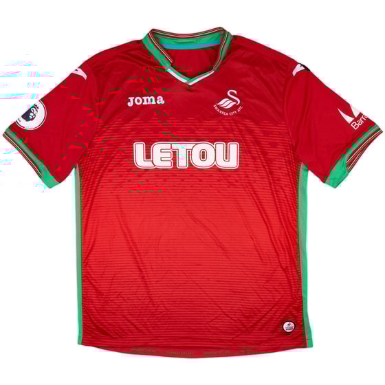 2017-18 Swansea Away Shirt - 8/10 - (XL)