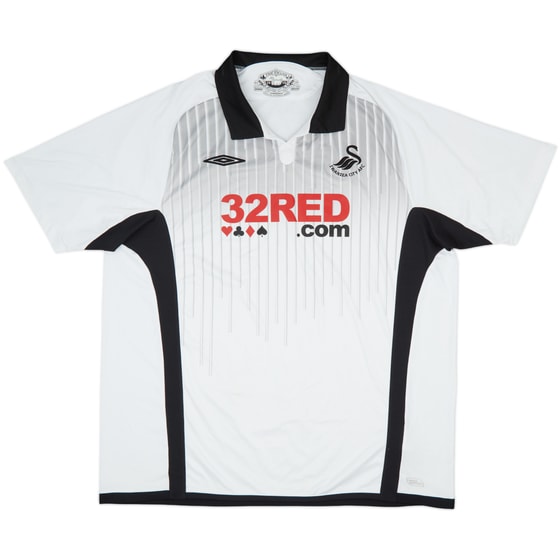 2009-10 Swansea Home Shirt - 7/10 - (3XL)