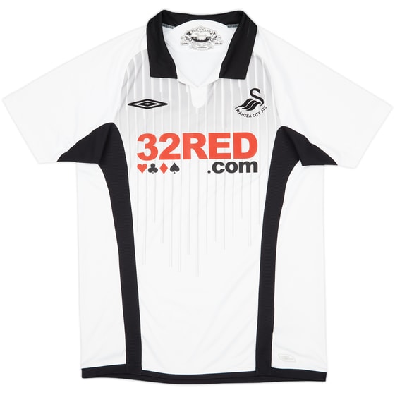 2009-10 Swansea Home Shirt - 7/10 - (M)