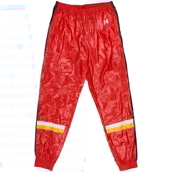 1992 Nagoya Grampus Eight Player Issue Le Coq Sportif Track Pants/Bottoms #14 - 4/10 - (XXL)